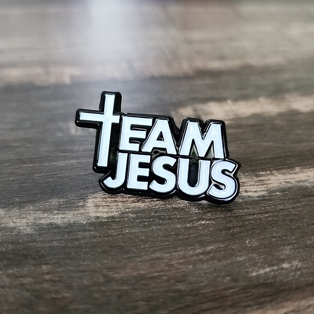 Team Jesus CROSS pin